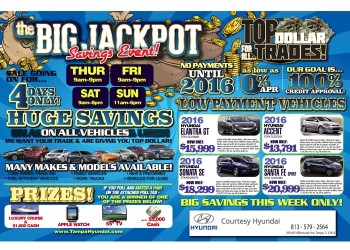 Blue Jackpot For Carousel 2 - CR Advertising Inc.